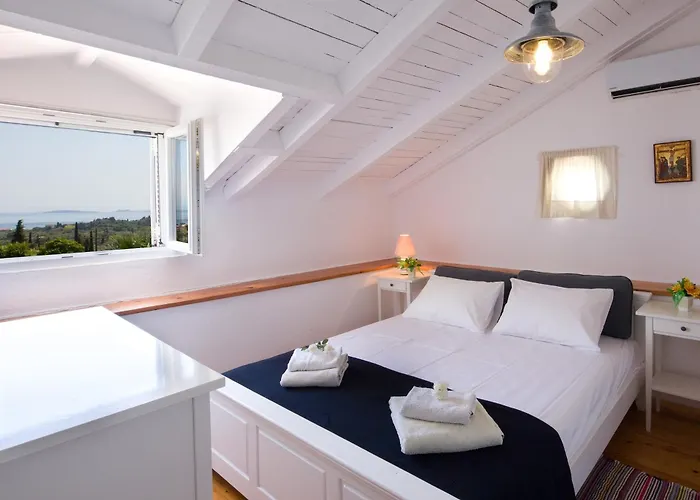 Villa Old Olive Press Sea And Mountain Ágios Márkos